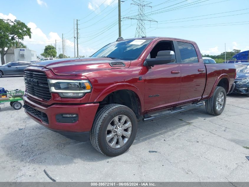 2019 Ram 2500 Laramie 4X4 6'4 Box VIN: 3C6UR5FL0KG703982 Lot: 39572161