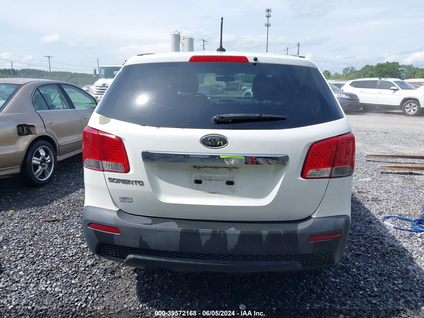 2011 Kia Sorento Lx VIN: 5XYKT3A1XBG079506 Lot: 39572168