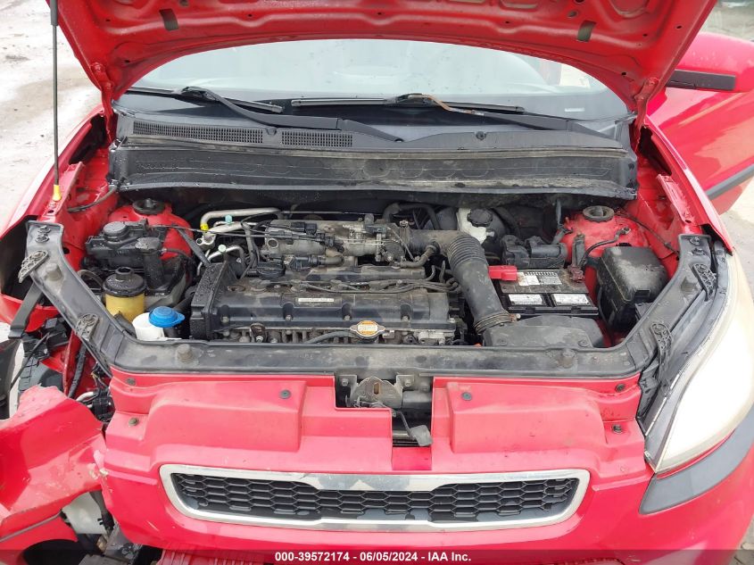 2011 Kia Soul + VIN: KNDJT2A2XB7291351 Lot: 39572174