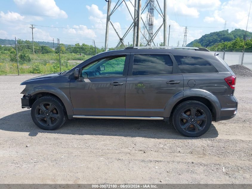 2018 Dodge Journey Crossroad Awd VIN: 3C4PDDGG2JT371517 Lot: 39572180