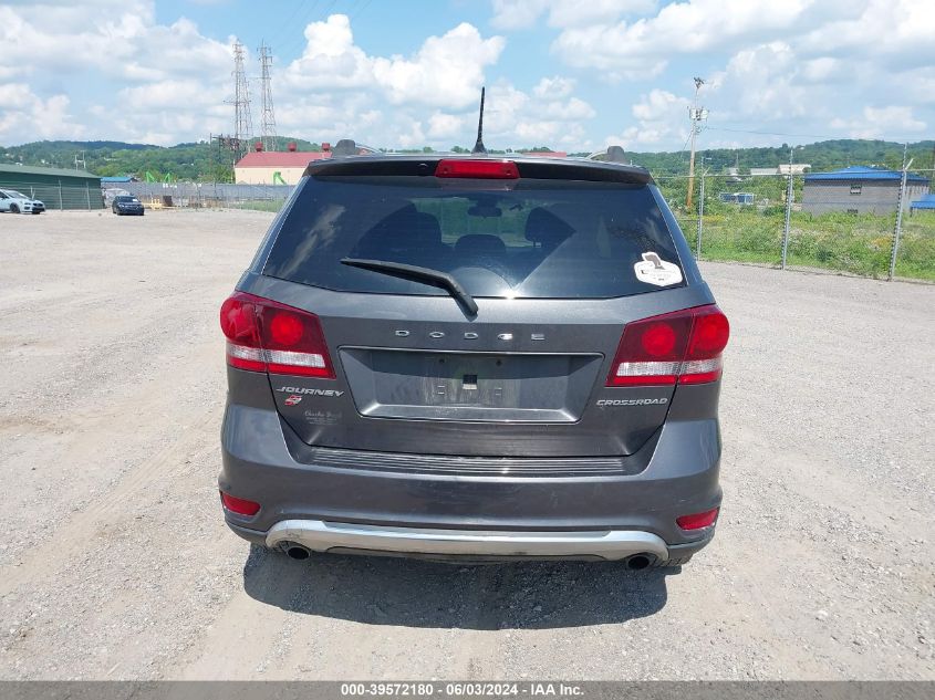 2018 Dodge Journey Crossroad Awd VIN: 3C4PDDGG2JT371517 Lot: 39572180