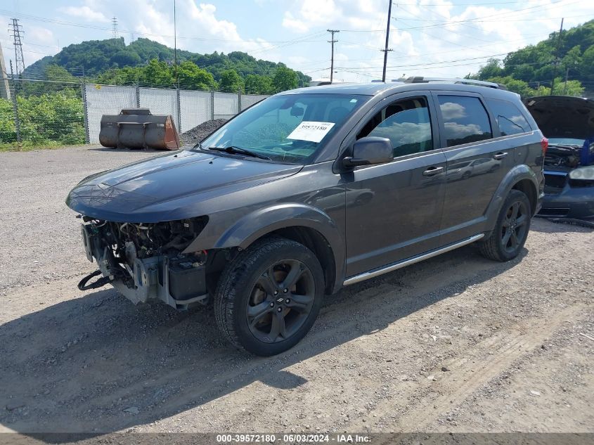 2018 Dodge Journey Crossroad Awd VIN: 3C4PDDGG2JT371517 Lot: 39572180