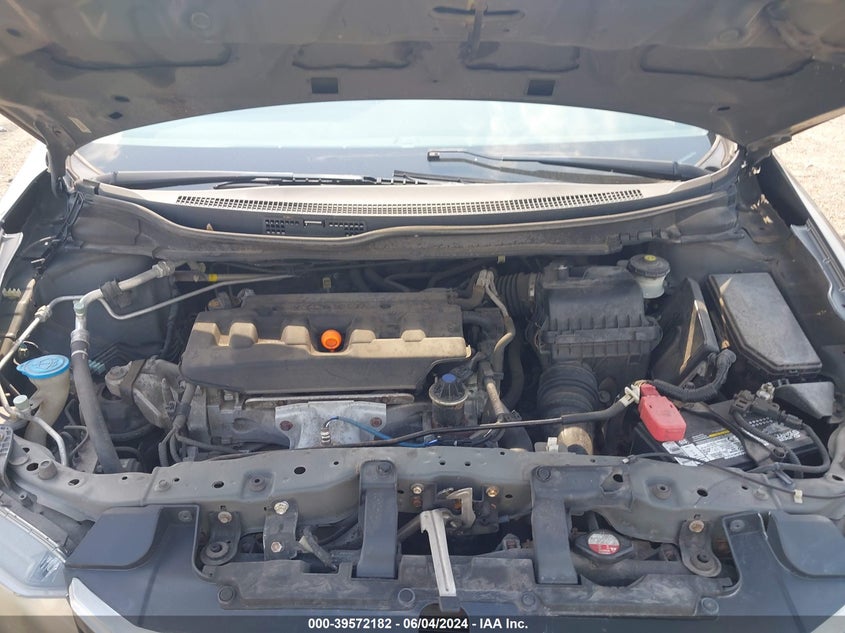 2012 Honda Civic Lx VIN: 2HGFB2F56CH308195 Lot: 39572182