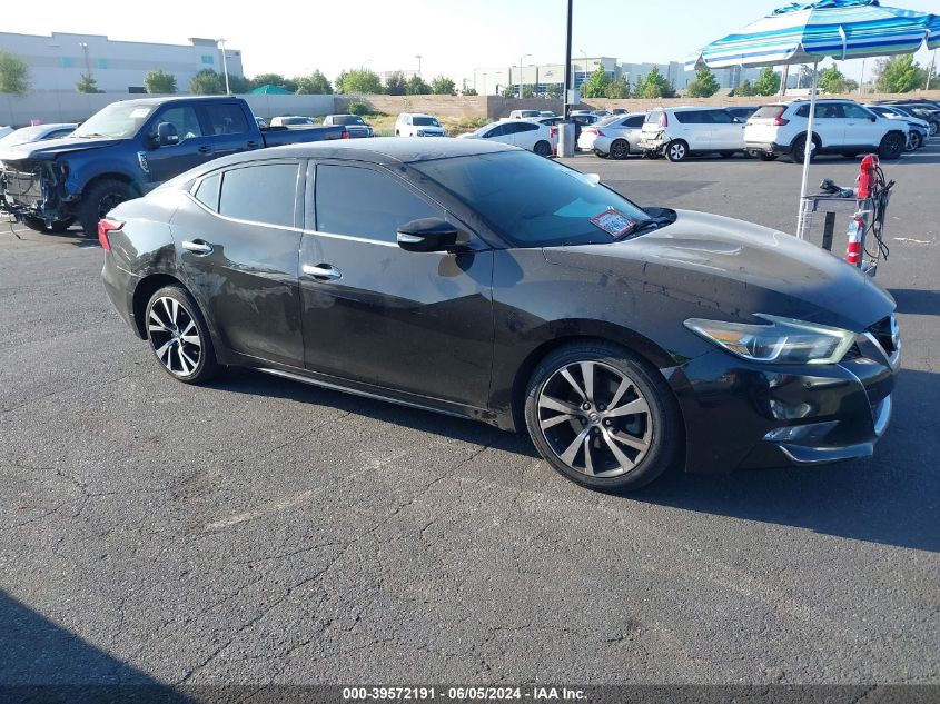 2018 Nissan Maxima 3.5 Sv VIN: 1N4AA6AP5JC397498 Lot: 39572191