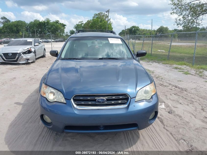 2006 Subaru Outback 2.5I VIN: 4S4BP61C967347130 Lot: 39572193