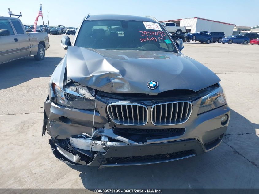 2013 BMW X3 xDrive35I VIN: 5UXWX7C57DL978827 Lot: 39572195