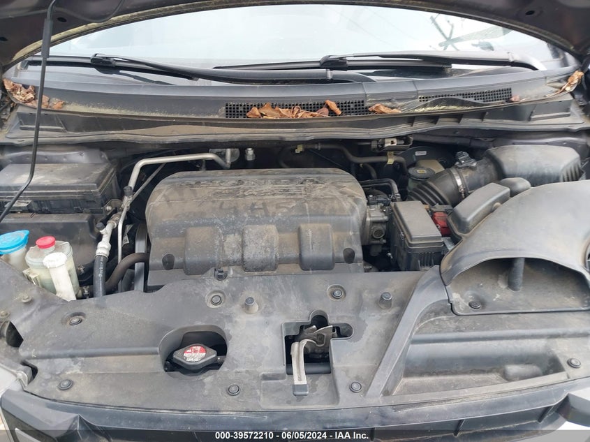 2015 Honda Odyssey Ex-L VIN: 5FNRL5H64FB122245 Lot: 39572210