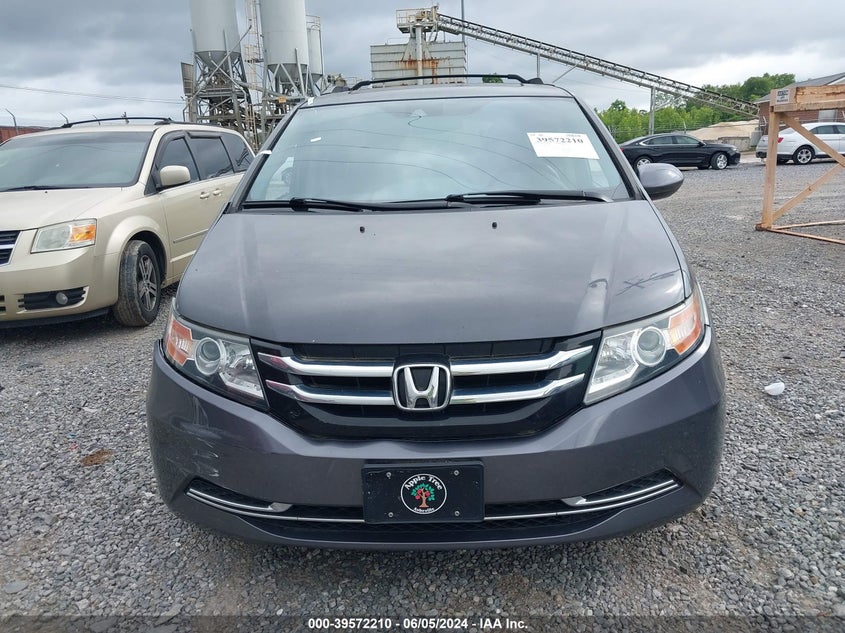 2015 Honda Odyssey Ex-L VIN: 5FNRL5H64FB122245 Lot: 39572210