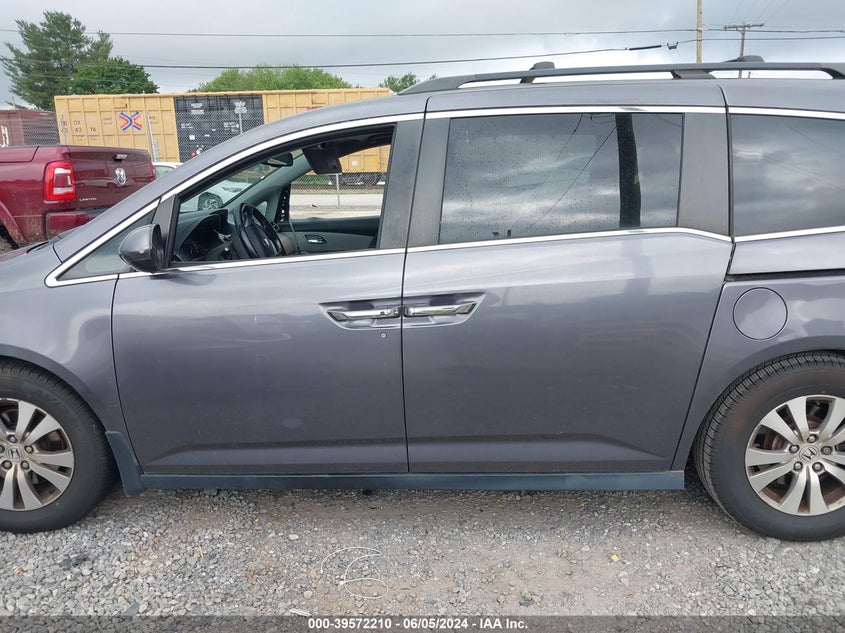 2015 Honda Odyssey Ex-L VIN: 5FNRL5H64FB122245 Lot: 39572210