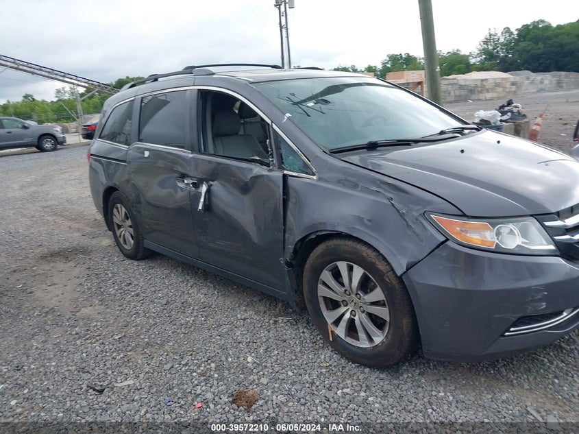 2015 Honda Odyssey Ex-L VIN: 5FNRL5H64FB122245 Lot: 39572210