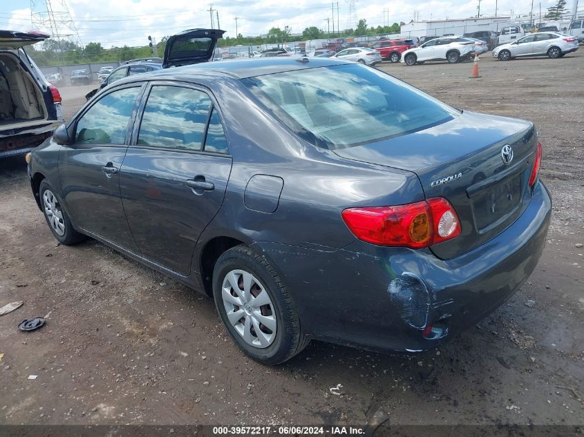 2009 Toyota Corolla Le VIN: 2T1BU40E29C133099 Lot: 39572217