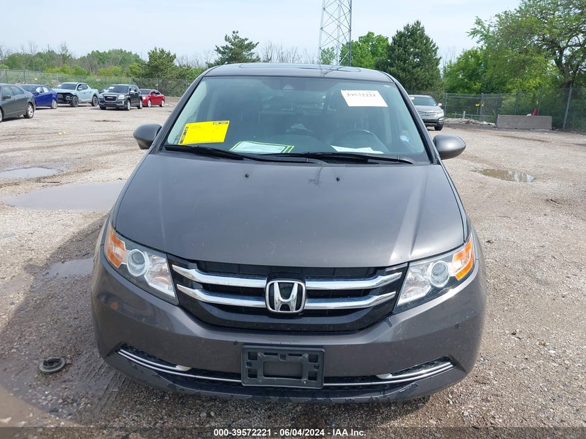 2015 Honda Odyssey Ex-L VIN: 5FNRL5H6XFB059880 Lot: 39572221