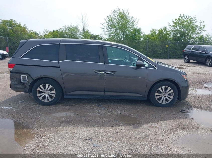 2015 Honda Odyssey Ex-L VIN: 5FNRL5H6XFB059880 Lot: 39572221