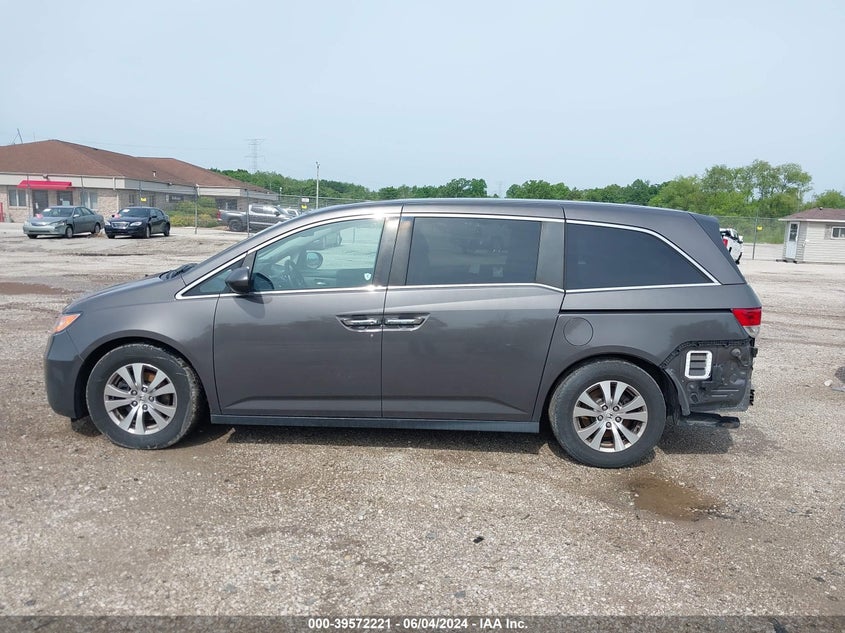 2015 Honda Odyssey Ex-L VIN: 5FNRL5H6XFB059880 Lot: 39572221