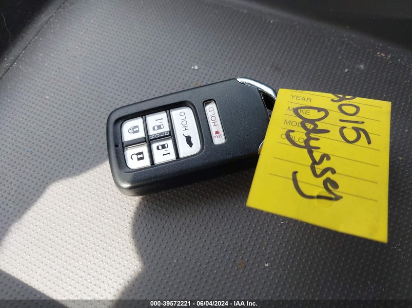 2015 Honda Odyssey Ex-L VIN: 5FNRL5H6XFB059880 Lot: 39572221