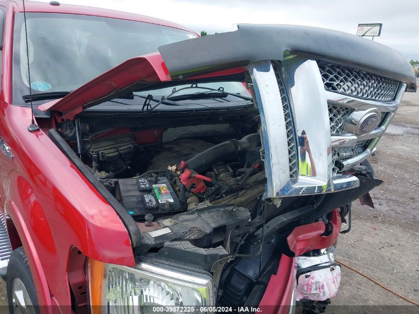 2011 Ford F-150 Lariat VIN: 1FTFW1ETXBFA99850 Lot: 39572225