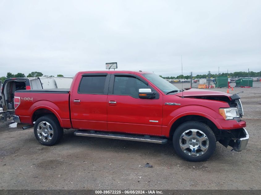 2011 Ford F-150 Lariat VIN: 1FTFW1ETXBFA99850 Lot: 39572225