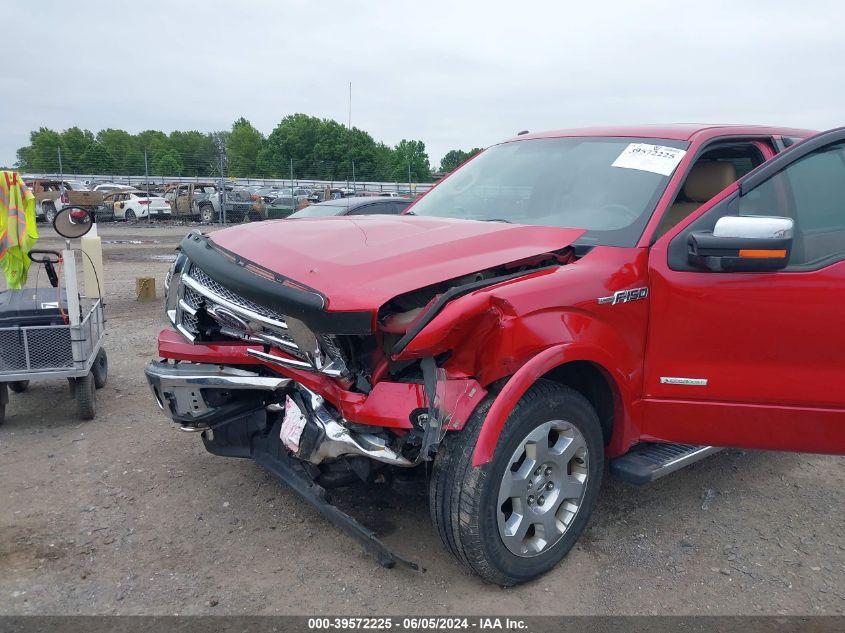 2011 Ford F-150 Lariat VIN: 1FTFW1ETXBFA99850 Lot: 39572225