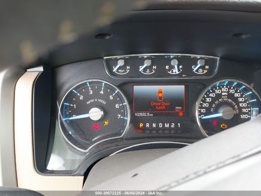 2011 Ford F-150 Lariat VIN: 1FTFW1ETXBFA99850 Lot: 39572225