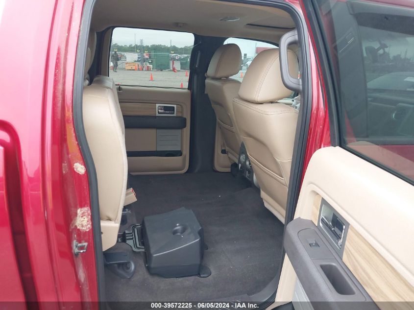 2011 Ford F-150 Lariat VIN: 1FTFW1ETXBFA99850 Lot: 39572225