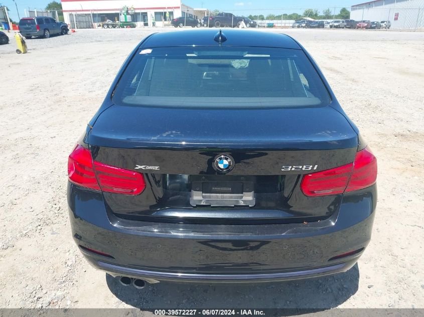2016 BMW 328I xDrive VIN: WBA8E3G57GNU01983 Lot: 39572227