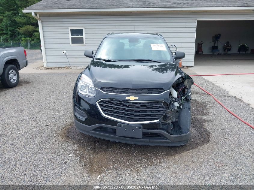 2017 Chevrolet Equinox Ls VIN: 2GNFLEEK4H6190100 Lot: 39572228