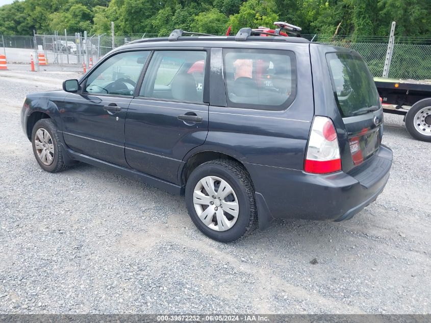 2008 Subaru Forester 2.5X VIN: JF1SG63628H727652 Lot: 39572232