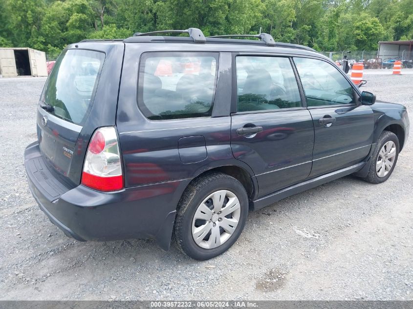 2008 Subaru Forester 2.5X VIN: JF1SG63628H727652 Lot: 39572232