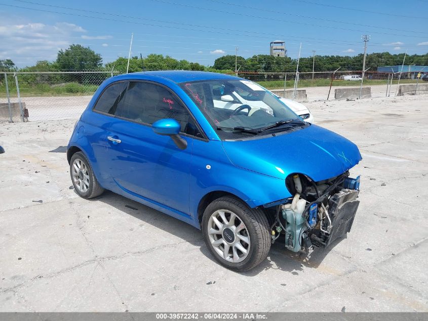 2017 Fiat 500 Pop VIN: 3C3CFFKR8HT669808 Lot: 39572242