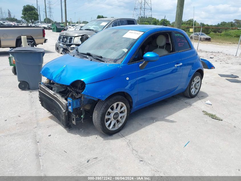 2017 Fiat 500 Pop VIN: 3C3CFFKR8HT669808 Lot: 39572242