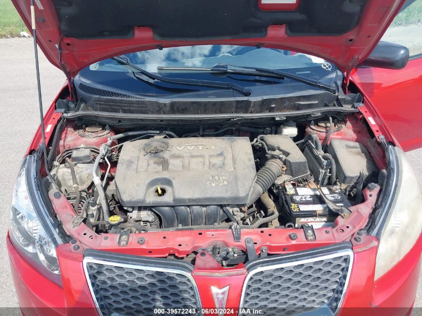 2010 Pontiac Vibe VIN: 5Y2SP6E83AZ416515 Lot: 39572243