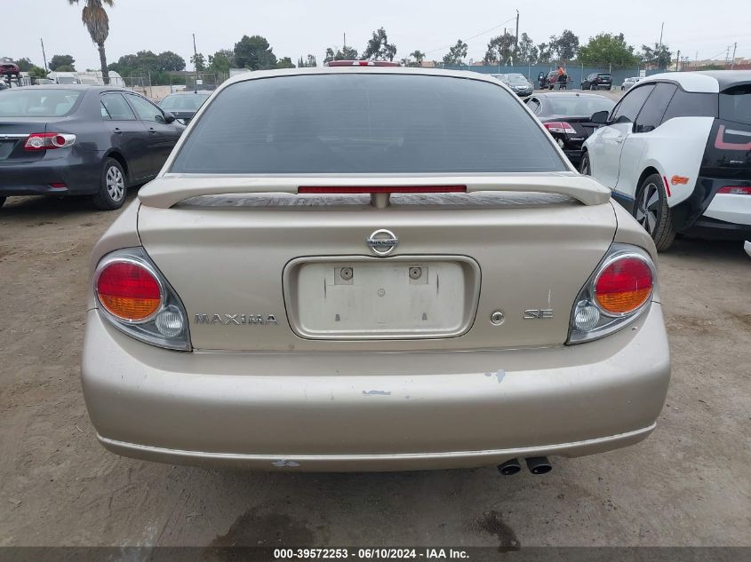 2002 Nissan Maxima Se VIN: JN1DA31D92T454074 Lot: 39572253