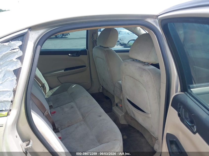 2011 Chevrolet Impala Ls VIN: 2G1WF5EKXB1262429 Lot: 39572259