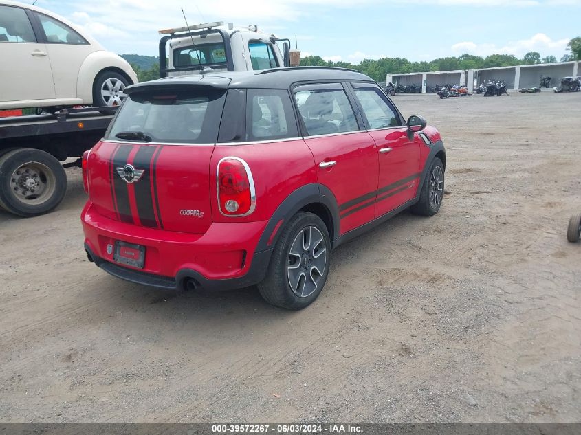 2012 Mini Cooper S Countryman VIN: WMWZC5C56CWL63890 Lot: 39572267