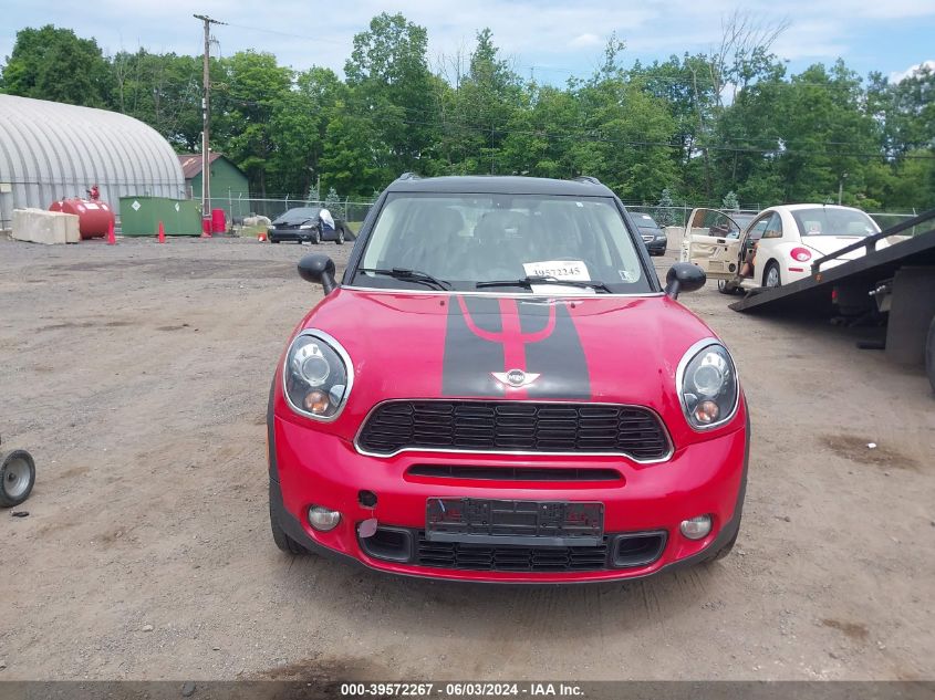 2012 Mini Cooper S Countryman VIN: WMWZC5C56CWL63890 Lot: 39572267