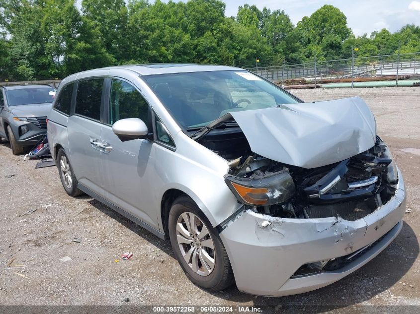 2014 Honda Odyssey Ex-L VIN: 5FNRL5H64EB060036 Lot: 39572268