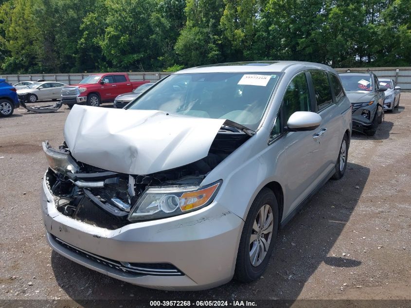 2014 Honda Odyssey Ex-L VIN: 5FNRL5H64EB060036 Lot: 39572268