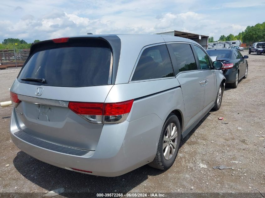 2014 Honda Odyssey Ex-L VIN: 5FNRL5H64EB060036 Lot: 39572268