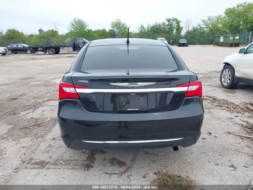 2012 Chrysler 200 Touring VIN: 1C3CCBBB2CN106928 Lot: 39572270