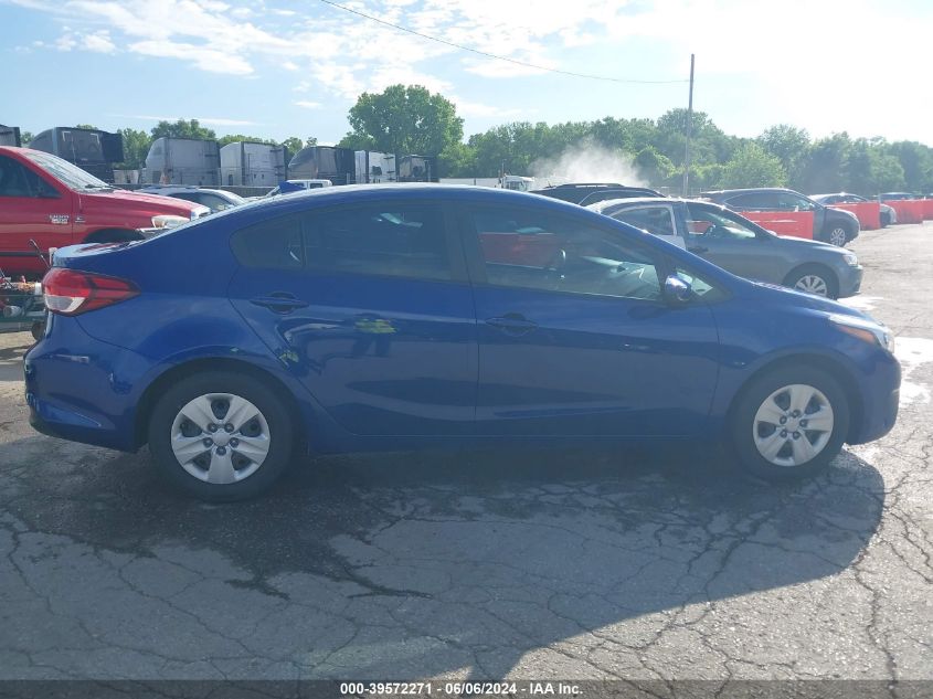 2018 Kia Forte Lx VIN: 3KPFK4A73JE168263 Lot: 39572271