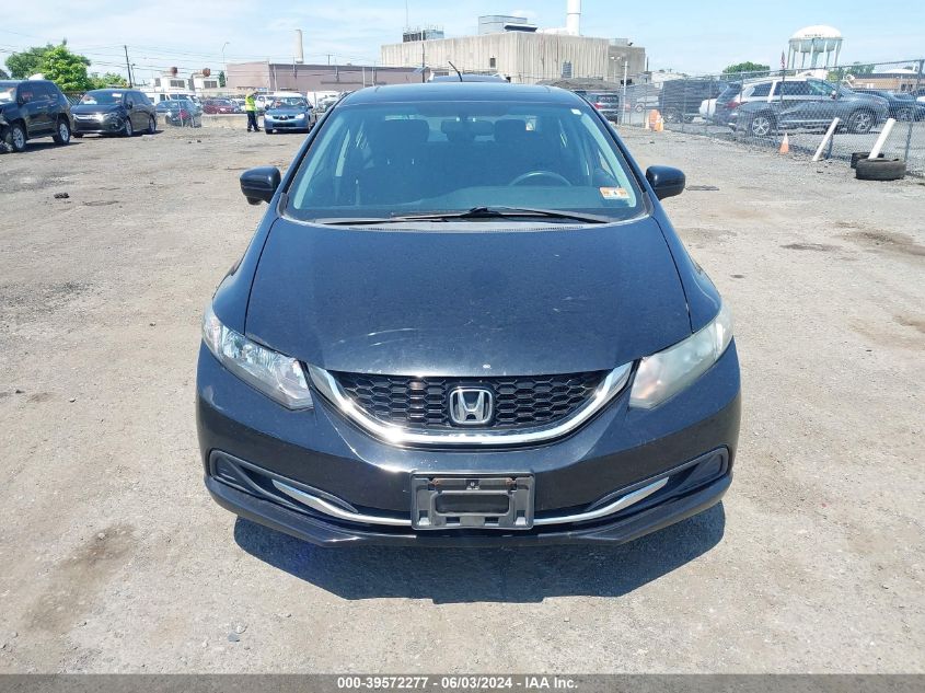 2015 Honda Civic Ex VIN: 19XFB2F80FE204021 Lot: 39572277