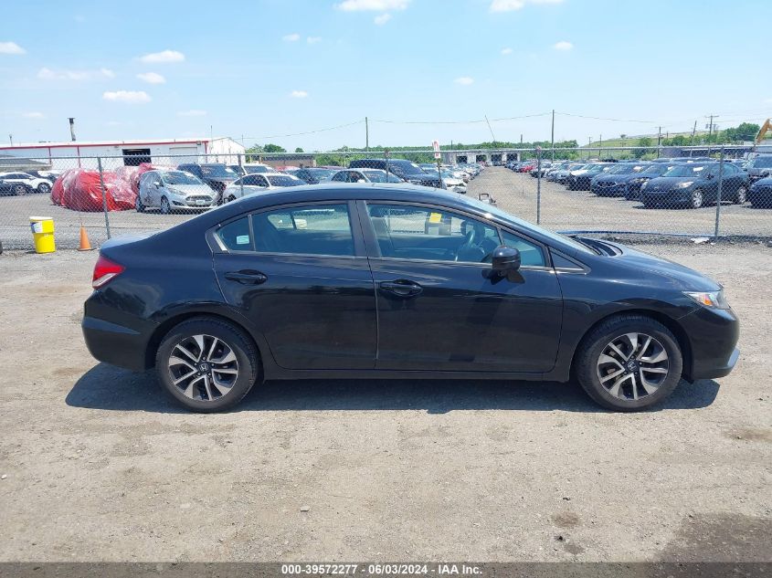 2015 Honda Civic Ex VIN: 19XFB2F80FE204021 Lot: 39572277