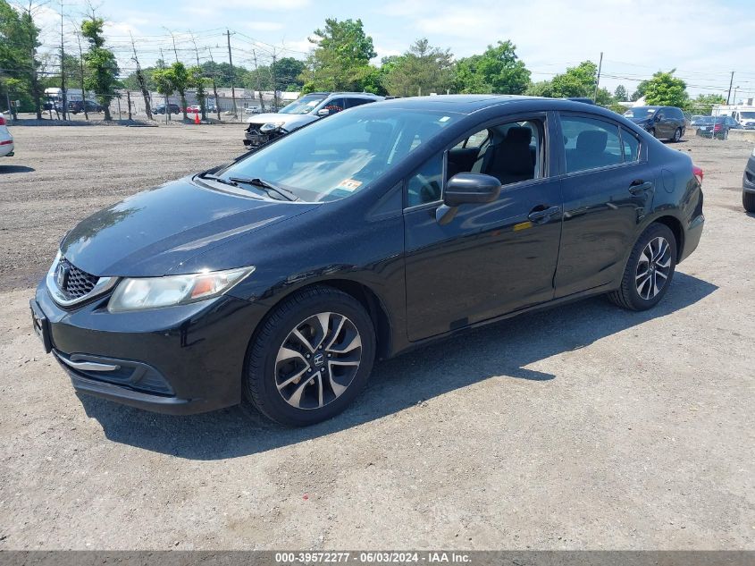 2015 Honda Civic Ex VIN: 19XFB2F80FE204021 Lot: 39572277