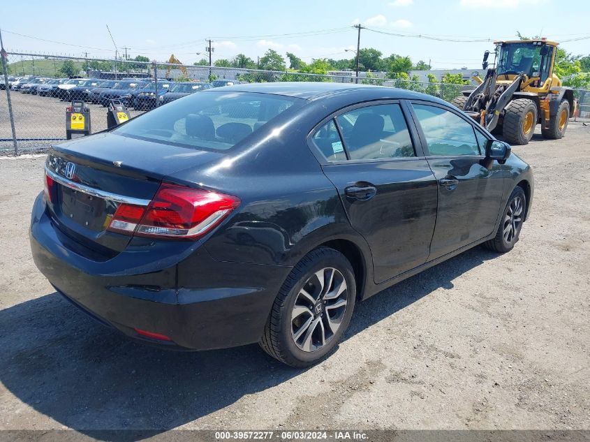 2015 Honda Civic Ex VIN: 19XFB2F80FE204021 Lot: 39572277