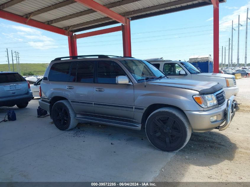 2005 Toyota Land Cruiser V8 VIN: JTEHT05JX52080202 Lot: 39572285