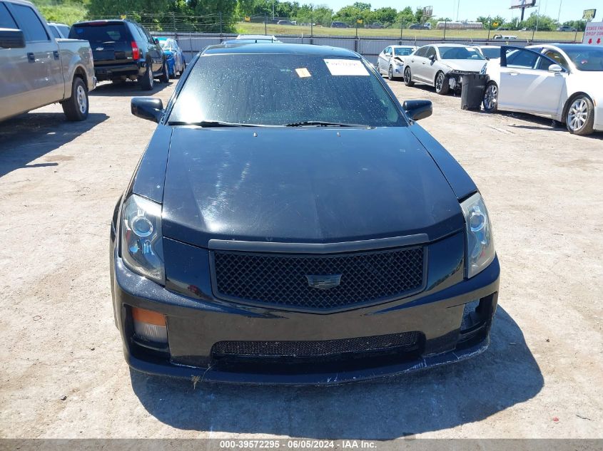 2005 Cadillac Cts-V VIN: 1G6DN56SX50146859 Lot: 39572295