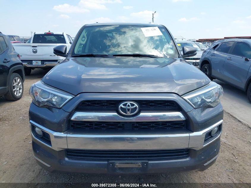 2019 Toyota 4Runner Limited VIN: JTEBU5JR9K5634917 Lot: 39572305