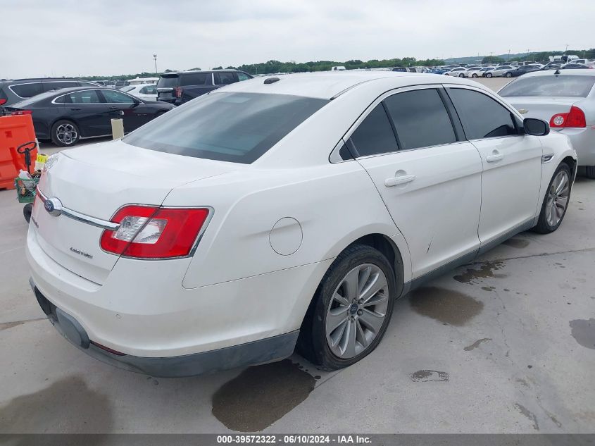 2011 Ford Taurus Limited VIN: 1FAHP2FWXBG133760 Lot: 39572322