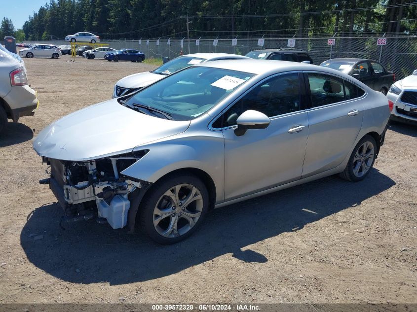 2018 Chevrolet Cruze Premier Auto VIN: 1G1BF5SM5J7156055 Lot: 39572328