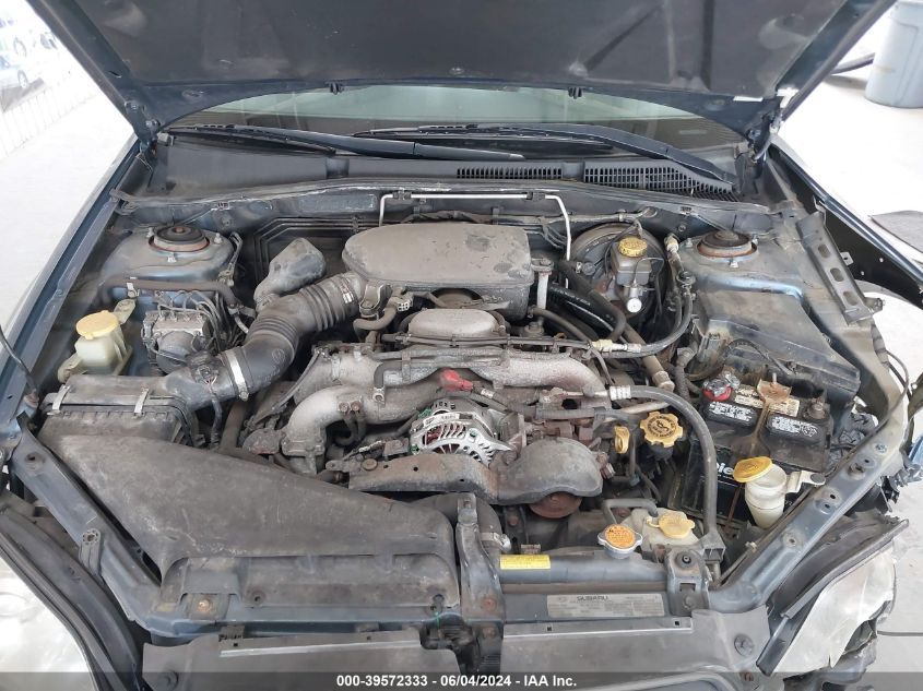 2006 Subaru Outback 2.5I VIN: 4S4BP61C267337233 Lot: 39572333